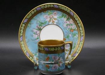 Jubillerska filiżanka do mokki espresso Hutschenreuther z witryny 1857-1920