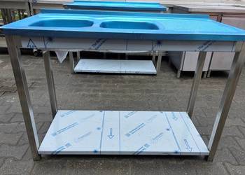 Zlew 2 Komorowy z Ociekaczem - 120/60/85 cm - M.1667 N