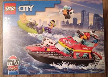 Lego City łódź strażacka 60373