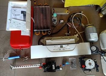 Saunier Duval Isotwin C25 płyta pompa nagrzewnica wymiennik zawory