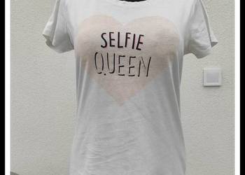 Koszulka tshirt Selfie Quenn rozmiar 40 L HOUSE