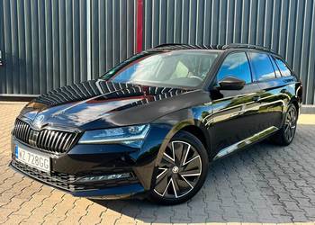 Skoda Superb 2.0 TDI SCR Sportline DSG salon PL 2023r. FV VAT23%
