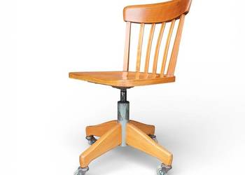 Industrialne Krzesło obrotowe reg. wysokości na kółkach / Der Federdreh