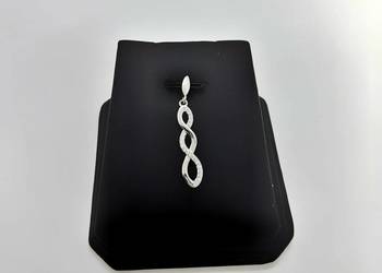 Nowa Srebrna Rodowana Zawieszka pr 925 0,89g