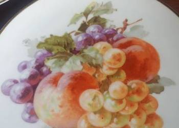 Talerzyk z owocami Rosenthal. Syg. Thomas. Bavaria. 1924 r.