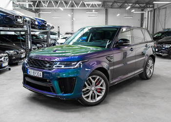 Land Rover Range Rover Sport SVR 5.0 V8 575KM. Spectral Blue SVO. Lakier z…
