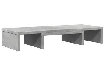 Podstawka pod monitor regulowana szarość betonu 60x24x105cm WM-854628