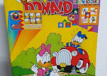 Kaczor Donald nr 16 - 1998 rok, komiks z dodatkiem!