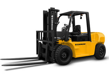 MASYWNY WÓZEK WIDŁOWY DIESEL PALETOWY WIDLAK DUPLEX 8000 KG 3M 3000MM
