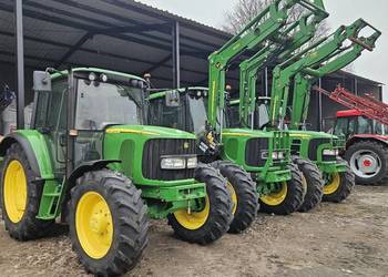 John Deere 6120 biegi pełzające Klimatyzacja Amortyzowana oś