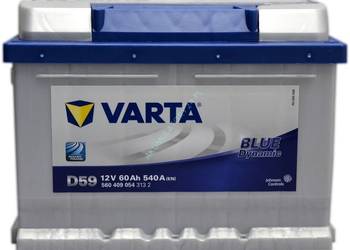 Akumulator VARTA Blue Dynamic D59 60Ah 540A EN