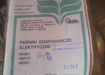 PARNIK ELEKTRYCZNY KOCIOŁ