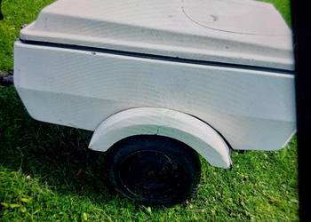 Przyczepka ogrodowa do qada traktorka