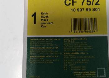 FILTR MANN , 565CF75.2