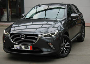 Mazda CX-3 Bezwypadkowy-Bardzo bogata wersja wyposazenia-Serwis-GWARANCJA …