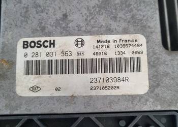 Komputer ECU Sterwonik Trafic  237103984R 237105202R 0281031363 281031363