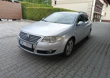 Volkswagen Passat B6 kombi variant 2.0 tdi 140km manual uszkodzony silnik