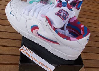 (Eur 40,5-25,5 cm) Nike SB DUNK LOW x Parra CN4504-100