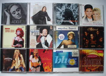 Płyty CD kolekcjonerskie -różne (zestaw nr3)