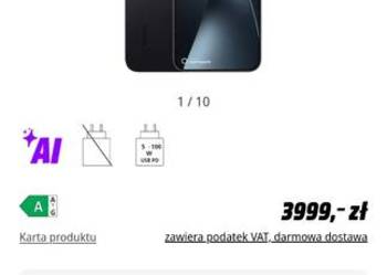 Smartfon Xiaomi 17T Pro 12/512GB 6,83" 144Hz 50Mpix Czarny