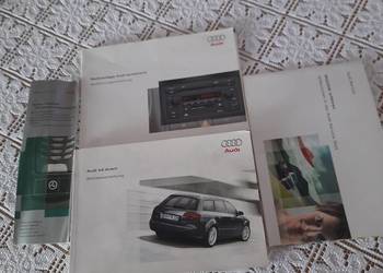 Sprzedam instrukcje audi a4 b7