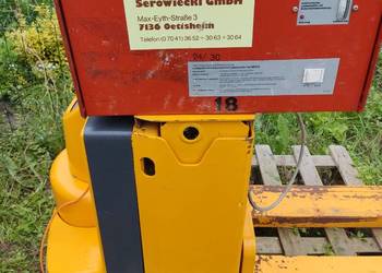 Wózek widłowy paleciak elektryczny palety