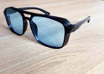 Piękne męskie okulary lub unisex nowość 2026 podwójny most 654