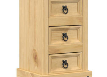 Szafka nocna Corona 35x325x58 cm lite drewno sosnowe WM-4005653