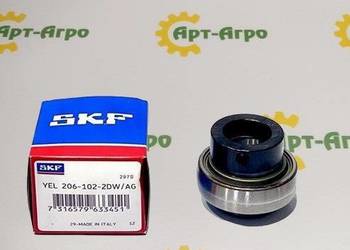YEL 206-2DW/AG SKF Łożysko kulkowe stałe