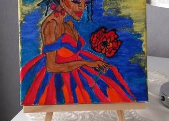 Obraz kobiety 24x30cm