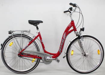 Aluminiowy rower damski RIXE 7 biegów NEXUS koła 28 cali PRĄDNICA