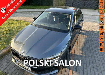 Škoda Scala Polski salon/Mocny motor/Radar/Klimatronik 2-strefow/Kamera/Pa…