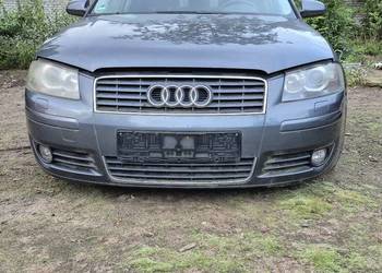 Zderzak przód przedni Audi A3 8P LX7W xenon