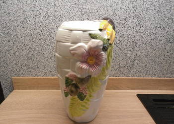 Wazon ceramiczny wypukłe zdobienia