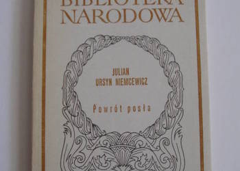 Książka "Powrót posła" (Julian Ursyn Niemcewicz)