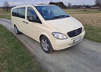 Mercedes vito 9 osób Automatyczne drzwi bok