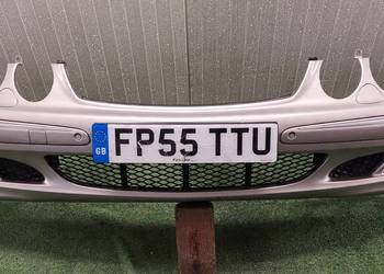 ZDERZAK PRZÓD MERCEDES E-KLASA W211 ORYGINAŁ LAK: 723 2118800040