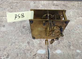 758 Mechanizm starego zegara ściennego miniaturki pełna płyta