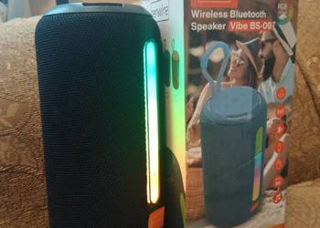 Sprzedam nowy głośnik bluetooth Speaker Vibe BS-09 z radiem, moc 26Wat