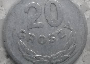 POLSKA-20 GROSZY-1969 r-AL-