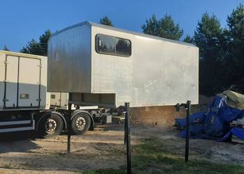 Mercedes ATEGO 1221 Kontener Osobowo Towarowy Kamper Stan JAK NOWY Man Ive…