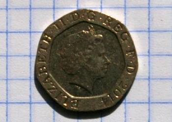 20 PENSÓW ( TWENTY PENCE ) 2014 ROK - WIELKA BRYTANIA