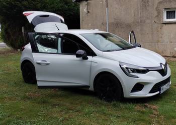 Renault clio V biały, ladny