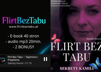 Mój intymny pamiętnik Flirt Bez Tabu – 40stron + 20min.audio i 2 BONUSY!