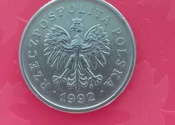 Moneta 1 zł 1992 piękna SALE