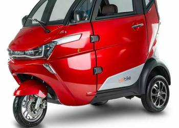 Skuter z dachem bez prawa jazdy MICRO CAR BILI BIKE ECO3 J1 LIT red RATY|FV