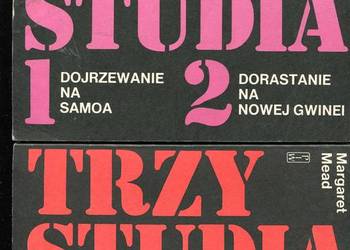 Trzy studia cz.1-3 w 2 vol.-Margaret Mead
