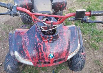 Quad 124cc bez elektroniki i z tłokiem do zmiany tak to działał bez problem
