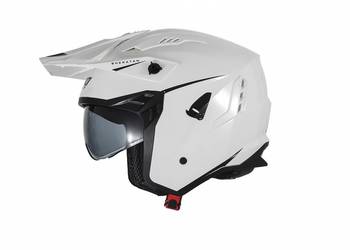 KASK UFO Z BLENDĄ TRIAL BAŁY rozm.XS/S/XL