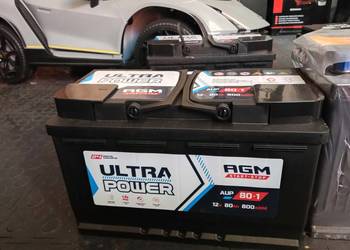 Akumulator Ultra Power 12V 80Ah AGM